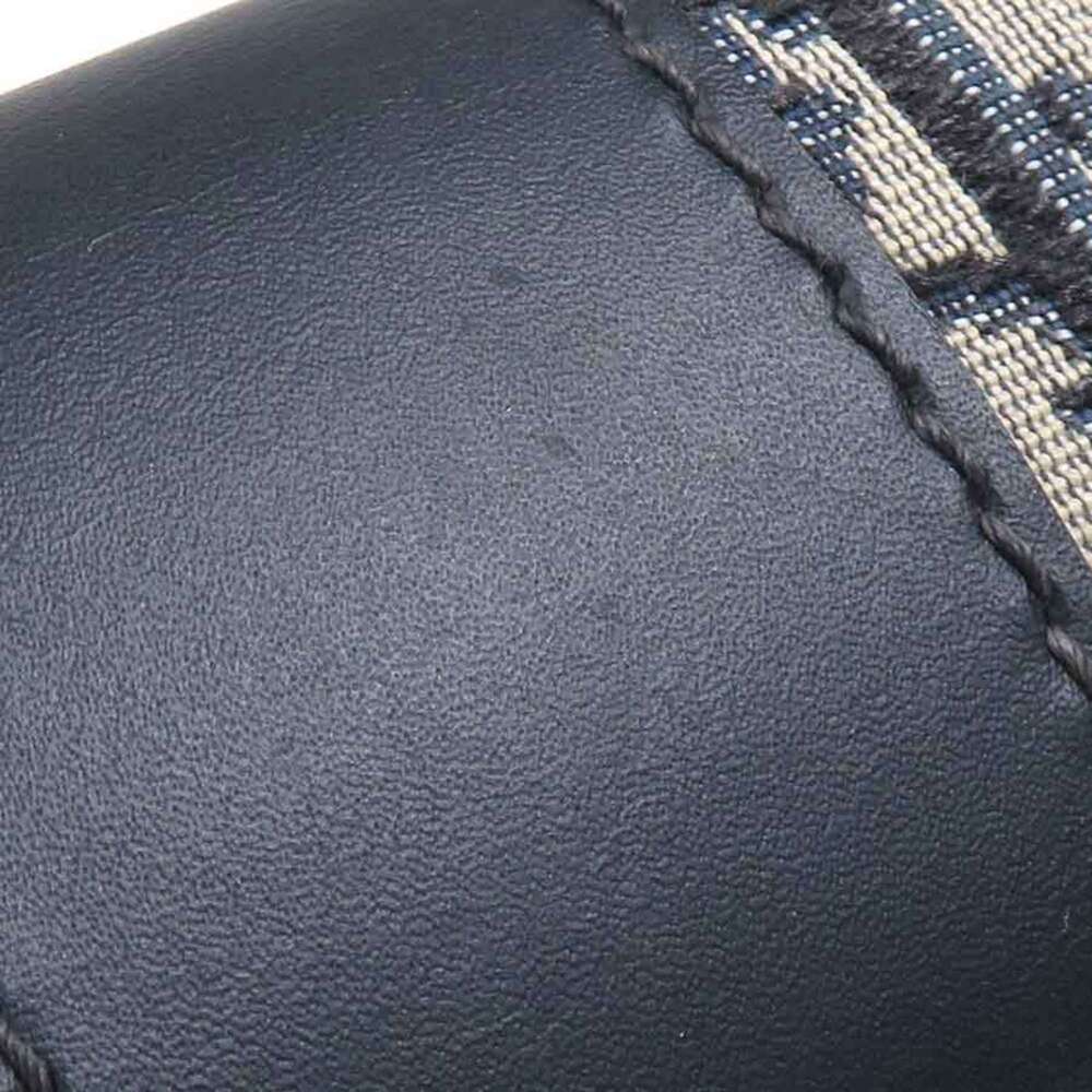 CHRISTIAN DIOR Blue Leather Shoulder Bag - Picture 11 of 16